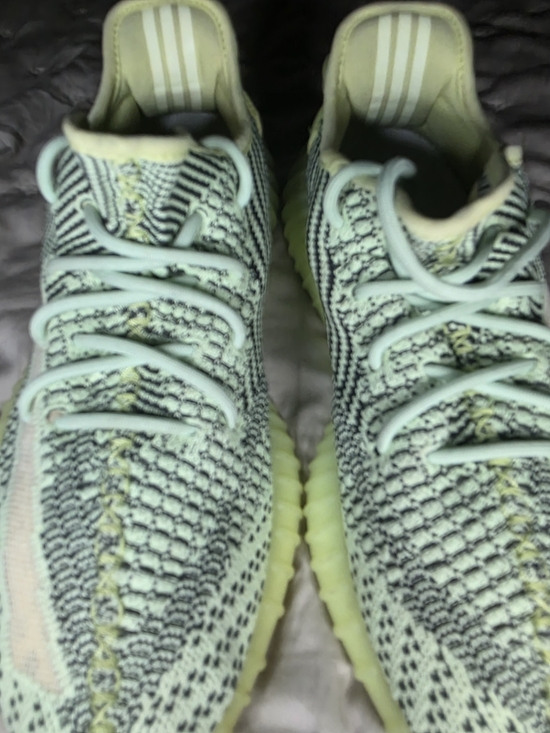 Yeezy Yeezreel Boost 350 V2 Green Glow Athletic Shoes main image 4